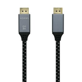 AISENS - CABLE DISPLAYPORT V1.4 8K@60HZ, DP/M-DP/M, GRIS/NEGRO, 1.5M Precio: 5.50000055. SKU: B1397WF7M3