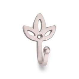 Inofix Colgador de Latón Modelo Tulipán Níquel Satinado para Sujeción de Prendas 66x40x42 mm Precio: 4.90000027. SKU: S7905076