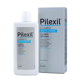 Pilexil Champú Caspa Grasa 300 ml Tratamiento Anticaspa para Cabello Graso