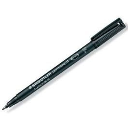 Staedtler 318-9 Rotulador Permanente Lumocolor Retroproyección Negro Punta Fina Redonda 0.6 mm Universal para Transparencias Secado Rápido Precio: 12.50000059. SKU: S8422875