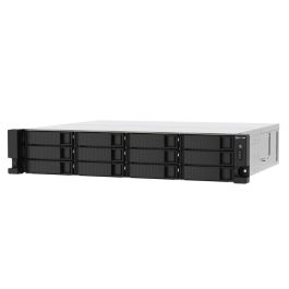 QNAP TS-1273AU-RP-8G NAS 12-Bay Rackmount AMD Ryzen V1500B 4C/8T 2.2GHz 8GB DDR4 2x2.5GbE