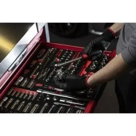 KS Tools Módulo de llaves de vaso y accesorios 711.1011 1/4'' - 3/8'' - 1/2'', 175 piezas