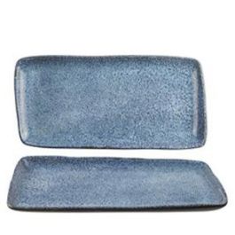SUMMA Io Granilla Azul Fuente 30x15 cm - Gres Vitrificado, Azul-Negro, Colección IO (6 Unidades) Precio: 173.89000024. SKU: B12R6MMA7L