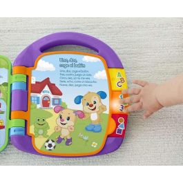 Mattel Libro Aprendizaje de Perrito con Luces y Sonidos para Bebés de 4 Meses a 3 Años
