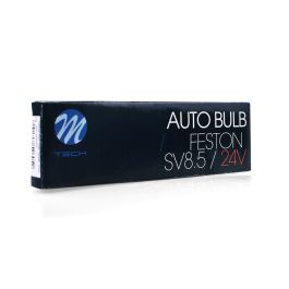 M-Tech C5W SV8.5 T11x36 Lámpara Halógena 24V 5W Clear Pack 10 Unidades