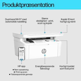 HP LaserJet MFP M140w Impresora Multifunción Inalámbrica, Laser, Wi-Fi, Compacta, para Oficina y Hogar