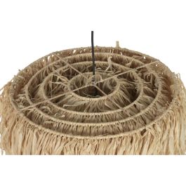 DKD Home Decor Lámpara Techo Balines Gajih Natural E27 50W 220V 50 x 135 x 50 cm hecha a mano, ideal para ambientes exóticos