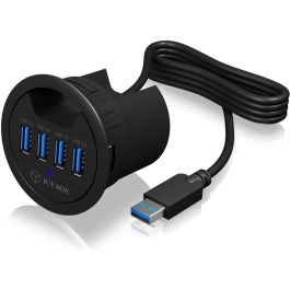 ICY BOX HUB de Mesa 4x USB 3.0 Type-A Precio: 51.49999943. SKU: B137SAGLF4
