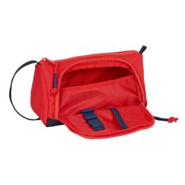 Estuche Escolar RFEF Azul Rojo 20 x 11 x 8.5 cm