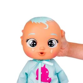Imc Toys Bebé Llorón Hora del Baño Muñeco Dana o Zoe 30 cm - Balbucea y llora al mojarse, con 2 accesorios y pilas incluidas - Modelos Surtidos