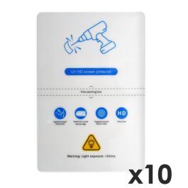 Qcharx Láminas de Fijación Hidrogel HD Híbrida para Qx1 Lite - Pack 10 - Protección UV, Abrasión y Golpes Precio: 31.78999967. SKU: B18AMLSS9W