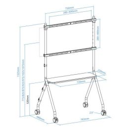 Soporte TV TooQ FS20207M-W