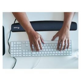 Equip Reposamuñecas Gel Ergonómico para Teclado, Negro (Referencia 245015)