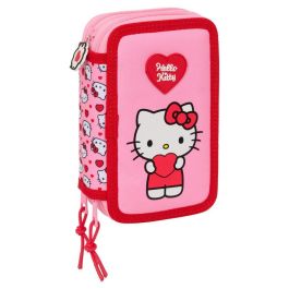 Safta Plumier Escolar Triple Cremallera 37 Piezas Hello Kitty 195x55x125 mm Precio: 29.49999965. SKU: B1GTQB8STR