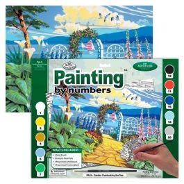 Royal Langnickel Pintura Por Números Adultos Lg "Jardín Con Vistas Al Mar" Precio: 6.69000046. SKU: B1BSGDPTXV