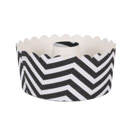 Quttin Set de 5 Moldes para Horno Savarin, Diseño 12x6, 16x19x11 cm (12 Unidades)