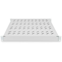Digitus Balda para Armario Rack 1U 19" Gris Profundidad Ajustable 500-750mm hasta 50kg