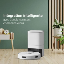 Ezviz EZV1701394422576 Robot Aspirador con Vaciado Automático, Navegación LiDAR, Detección de Obstáculos, 4000 Pa
