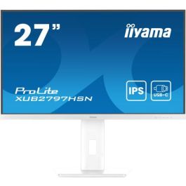 iiyama Monitor XUB2797HSN-W2 27" Full HD USB-C, LAN, DP-OUT (Dock) Blanco Precio: 212.95000056. SKU: B19MHXNW2J