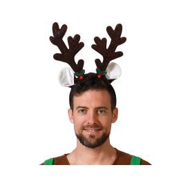 Diadema Cuernos De Reno Con Orejas Y Hojas Navideñas - Accesorio Festivo Para Fiestas Precio: 1.5900005. SKU: B1GA9FBXLS