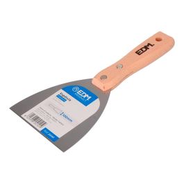 Edm Espátula profesional flexible 100mm, mango de madera y acero de carbono Precio: 1.9959555. SKU: S7906620