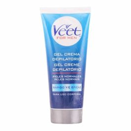 Veet Men Gel Crema Depilatoria para Piel Normal, Elimina Vello Rápido y Deja Piel Suave, 200 ml Precio: 11.94999993. SKU: S0542924