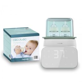 Cecotec Calienta biberón doble Nana BabyCare blanco con 4 modos y esterilizador Precio: 33.4999995. SKU: B17XQ656R4