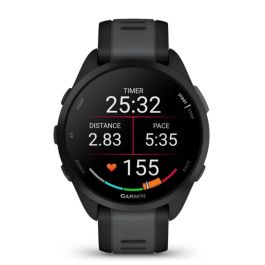 Garmin Forerunner 165 Smartwatch GPS Pantalla AMOLED Táctil 1.2" (390x390 Px) Negro, Correa Silicona, 4GB Garmin Forerunner 165 Smartwatch GPS Pantalla AMOLED Táctil 1.2" (390x390 Px) Negro, Correa Silicona, 4GB