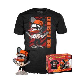 Set figura POP &#38; Tee Leaping Chainsaw Man