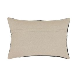 DKD Home Decor Cojín Boho Kilim Lana Yute Poliéster 60 x 40 cm (2 Unidades)