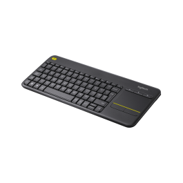 Logitech Teclado TV K400 Plus Multimedia Wireless con Touchpad Negro 920-007137 Precio: 35.50000003. SKU: S5600210