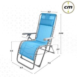 Tumbona Aktive textileno Azul 160 x 76 x 52 cm Precio: 65.49999951. SKU: B1BDTDBM2K