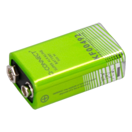 Q-connect Pila Alcalina 9V Blister con 1 Unidad