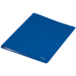 Leitz Carpeta Polipropileno con 20 Fundas A4 Recycle Azul 46760035
