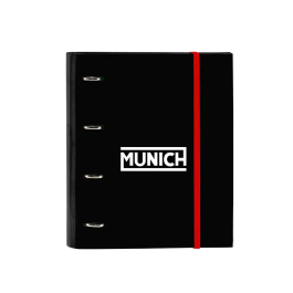 Carpeta de anillas Munich Vulcan Negro 27 x 32 x 3.5 cm Precio: 15.49999957. SKU: B1GS4RDEJ8