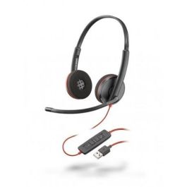 HP Auriculares Blackwire C3220 Diadema Biaural Estéreo Micrófono Control de Volumen Cable USB-A Negro Precio: 35.50000003. SKU: S8415677