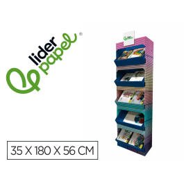 Liderpapel Expositor de Suelo para Trabajos Manuales con 160 Unidades Surtidas 35x180x56 cm Precio: 688.49999944. SKU: B1FY7K8XAC