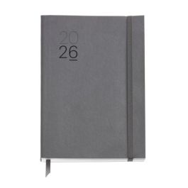 Agenda Anual (2026) Catalan Miquelrius Basic Luxor Cosida Tapa Simil Piel Con Goma Plus 155X213 S/Vv Gris Precio: 13.78999974. SKU: B14YP2EXDZ