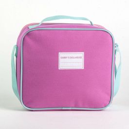 Cerdá Bolsa Térmica Isotérmica Porta Alimentos Gabby's Dollhouse Rosa 23.5x19.5x10 cm para Niñas +3 Años