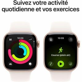 Apple Watch S11 Cellular 42mm Aluminium Rosegold con Correa Deportiva Rosa Pálido S/M