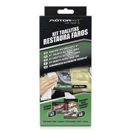 Motorkit Cs48 MOT1004 Kit Toallitas Restaurador Faros Coche Elimina Amarilleo, Oxidación y Arañazos en Plástico PC (2 Faros) Motorkit Cs48 MOT1004 Kit Toallitas Restaurador Faros Coche Elimina Amarilleo, Oxidación y Arañazos en Plástico PC (2 Faros)