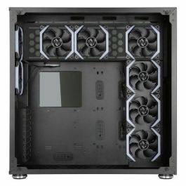Abkoncore R780 Sync Caja de PC Torre Grande E-ATX/ATX/mATX/mITX Sin Fuente de Alimentación con Sincronización A-RGB, Vidrio Templado y USB 3.0 Negra