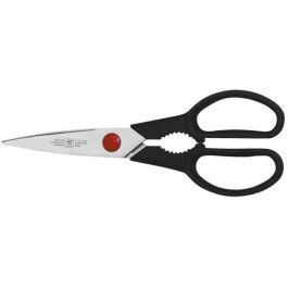 Zwilling 35148-507-0 Juego de Cuchillos Vier Sterne con Bloque de 7 Piezas, Acero Inoxidable, Mango Negro