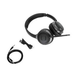 Targus AEH104GL Auriculares Inalámbrico y Alámbrico Diadema Llamadas/Música USB Tipo C Bluetooth Negro