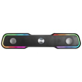 Mars Gaming MSBX Barra de Sonido Gaming 10W, Bluetooth 5.0, Jack, RGB Dinámico, Sonido DSP Espacial para PC y Consolas