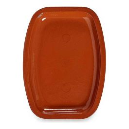 Bandeja Plana Rectangular La Dehesa 35x26 cm - Barro refractario color miel (6 Unidades)