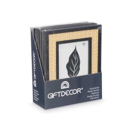 Portafotos Negro con Cuerda 13x18 cm - Giftdecor, Madera MDF (12 Unidades) Portafotos Negro con Cuerda 13x18 cm - Giftdecor, Madera MDF (12 Unidades)