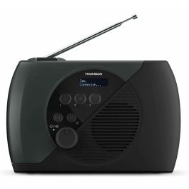 Thomson AAAYF54173 Radio DAB/FM Digital Portátil Gris y Negro con Sintonizador PLL y Pantalla LCD
