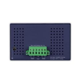 Planet ISW-1600T Switch industrial 16 puertos Fast Ethernet 10/100TX L2, Carcasa IP30, -40 a 75°C, Montaje Carril DIN/Pared