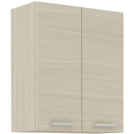 Muebles altos de Chamonix - 2 puertas con bisagras - melamina - decoración de chene - l 60 x d 31 x h 72 cm Muebles altos de Chamonix - 2 puertas con bisagras - melamina - decoración de chene - l 60 x d 31 x h 72 cm